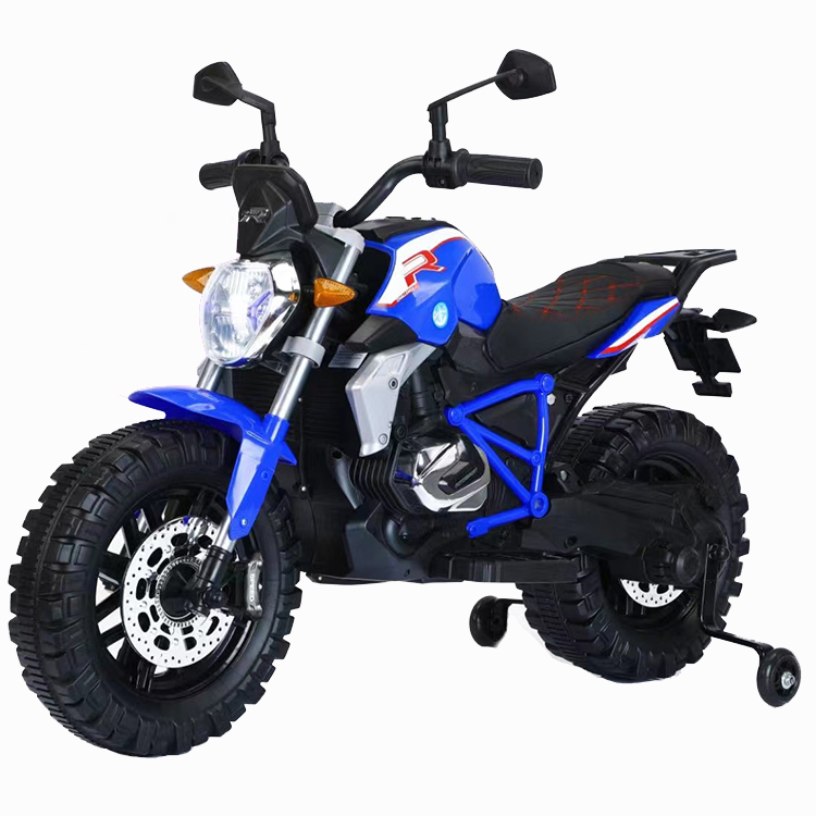 Hot sell kids electric motorbike baby battery power tow wheels charging ride on toy police motorcycle