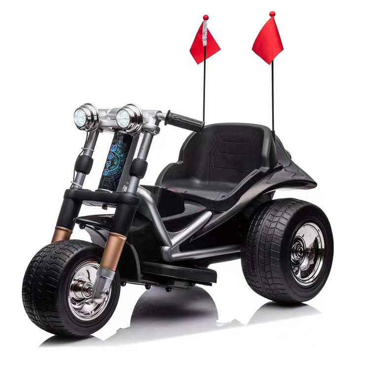 New model kids electric motorbike baby battery power charging ride on police motorcycle